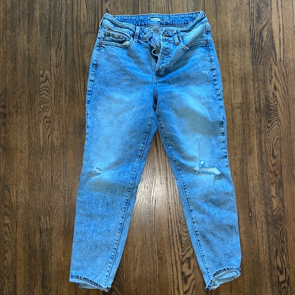 O.G. Straight High Rise Jeans - Picture 2 of 6